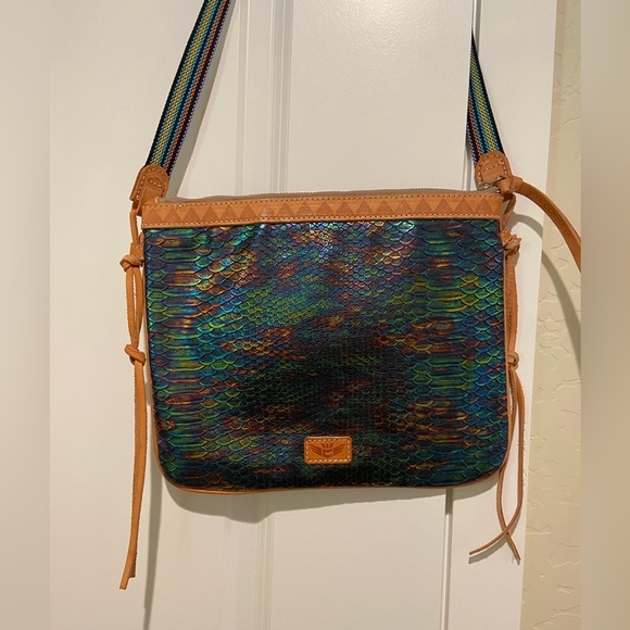 Consuela Handbags - Retired Design, Consuela Sirena Playa Top Zip Crossbody Bag